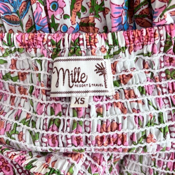 Mille Olympia Smocked Midi Dress in Avignon Floral - Picture 12 of 12